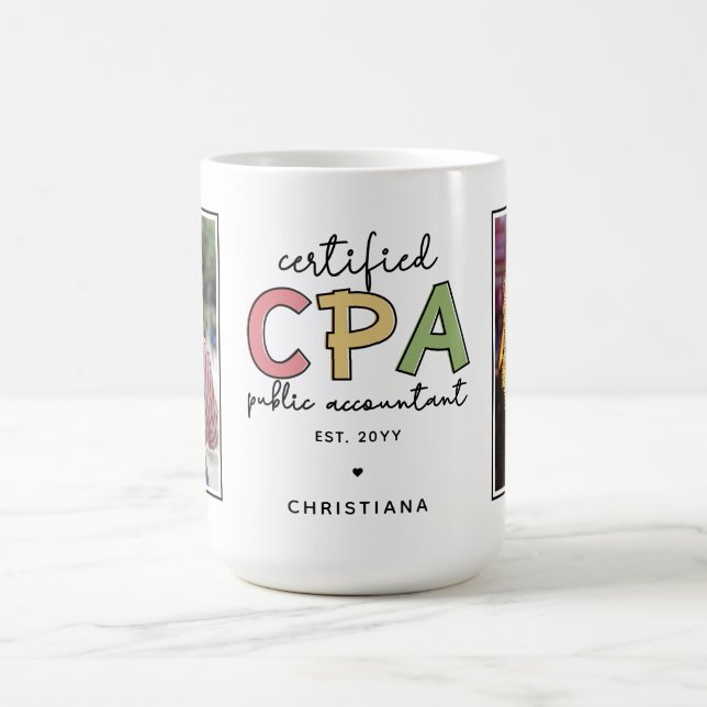 Benutzerdefiniertes CPA-zertifiziertes Foto des öf Kaffeetasse (Mittel)