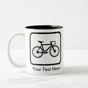 Benutzerdefiniertes Cyclin-Logo Zweifarbige Tasse