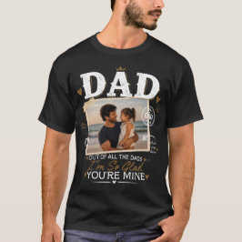 Benutzerdefiniertes Dad-Photo-T-Shirt T-Shirt