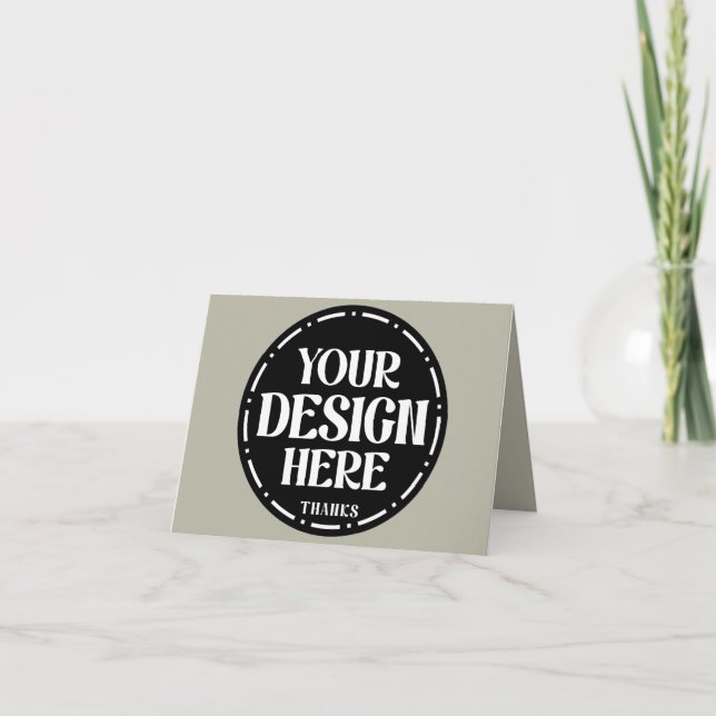 Benutzerdefiniertes Dankeschön-Geschenk-Design für Dankeskarte (Vorderseite)