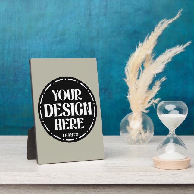Benutzerdefiniertes Dankeschön-Geschenk-Design für Fotoplatte (Seite)