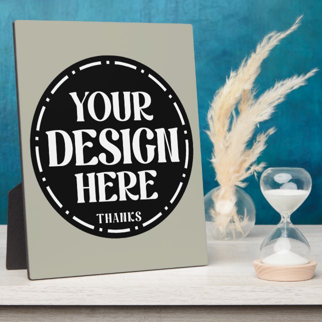 Benutzerdefiniertes Dankeschön-Geschenk-Design für Fotoplatte (Seite)