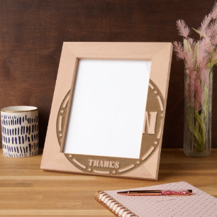Benutzerdefiniertes Dankeschön-Geschenk-Design für Geätzte Rahmen