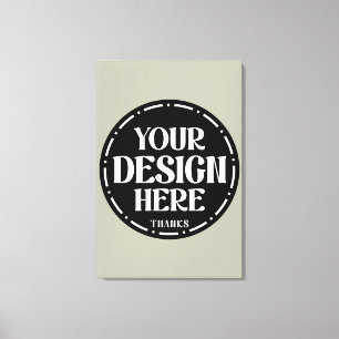 Benutzerdefiniertes Dankeschön-Geschenk-Design für Leinwanddruck