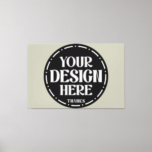 Benutzerdefiniertes Dankeschön-Geschenk-Design für Leinwanddruck