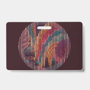 Benutzerdefiniertes Dark Fantasy Stripe Abzeichen Ausweis