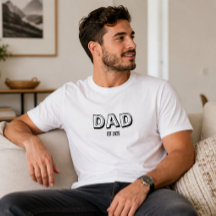Benutzerdefiniertes Datum Est Modern Minimalistisc