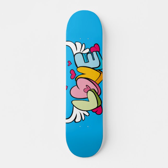 Benutzerdefiniertes Design der Liebe-Skateboards Skateboard (Vorne)