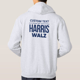 Benutzerdefiniertes Design für Harris Walz Hoodie