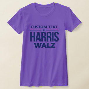 Benutzerdefiniertes Design für Harris Walz T-Shirt