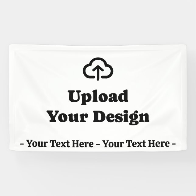 Benutzerdefiniertes Design mit Text Banner (Horizontal)