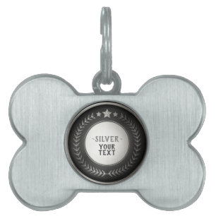 BENUTZERDEFINIERTES DIY-MEDAILLE SILBER Champion E Tiermarke