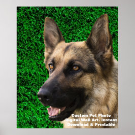 Benutzerdefiniertes Dog-Foto-Poster - Personalisie Poster