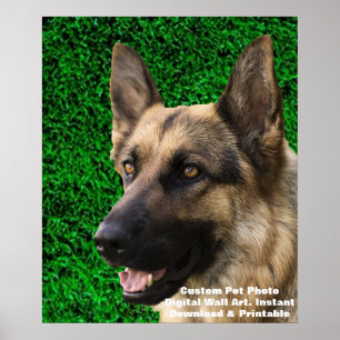 Benutzerdefiniertes Dog-Foto-Poster - Personalisie Poster