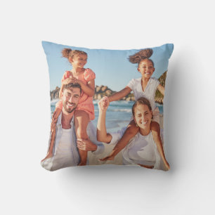 Benutzerdefiniertes doppelseitiges Familienfoto Kissen