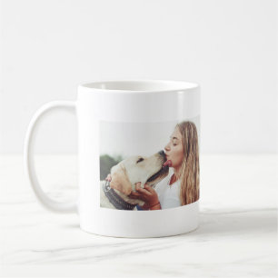 Benutzerdefiniertes doppelseitiges Foto  Kaffeetasse