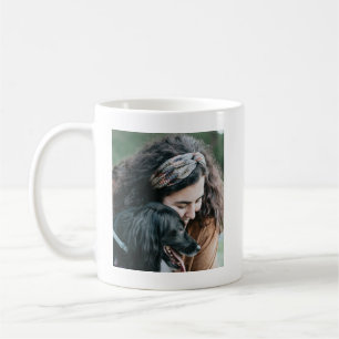 Benutzerdefiniertes doppelseitiges Foto Kaffeetasse