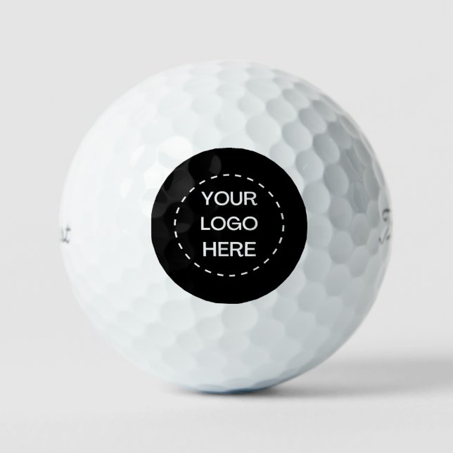 Benutzerdefiniertes doppelseitiges Logo Golfball (Vorderseite)