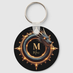 🐉 Benutzerdefiniertes Drachen-Fantasy-Symbol für Schlüsselanhänger