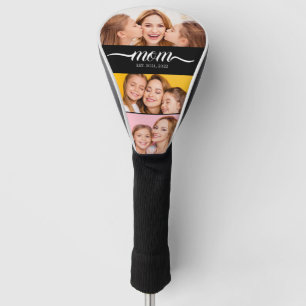 Benutzerdefiniertes Dual-Mutter-Est.-Jahres-Skript Golf Headcover
