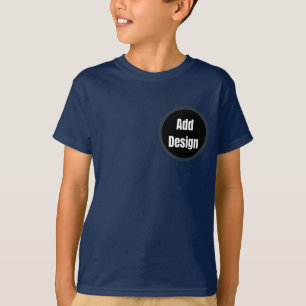 Benutzerdefiniertes dunkelgraues Design Foto oder  T-Shirt