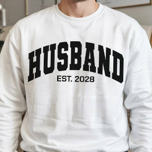 Benutzerdefiniertes Ehefrau- und Ehemann-Sweatshir Sweatshirt