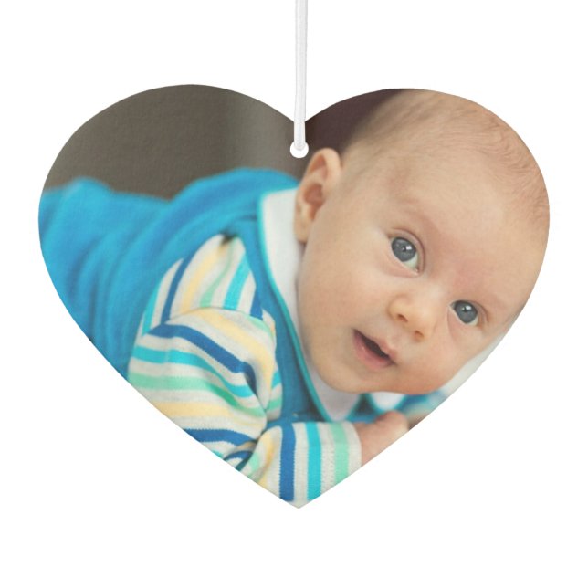 Benutzerdefiniertes eines Personalisierten Fotos Autolufterfrischer (Vorderseite)