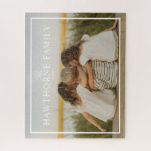 Benutzerdefiniertes einfaches Familienfoto