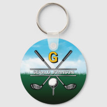 Benutzerdefiniertes elegantes Golf Monogram Design