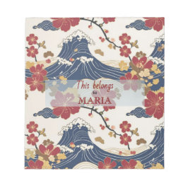 Benutzerdefiniertes elegantes japanisches Kimono-M Notizblock