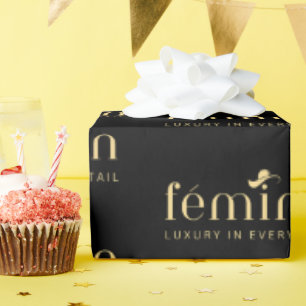 Benutzerdefiniertes elegantes Markenverpackungspap Geschenkpapier
