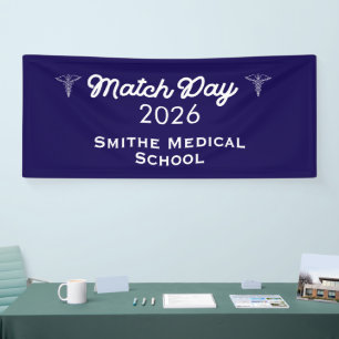 Benutzerdefiniertes Elegantes Match Day 2026 Mediz Banner