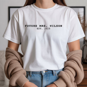 Benutzerdefiniertes elegantes Schrift-Hemd für die T-Shirt