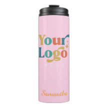 Benutzerdefiniertes elegantes Steel Tumbler-Logo