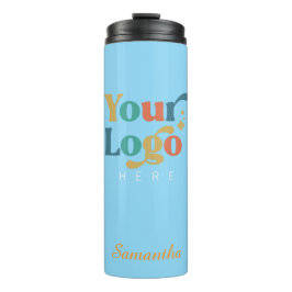 Benutzerdefiniertes elegantes Steel Tumbler-Logo Thermosbecher