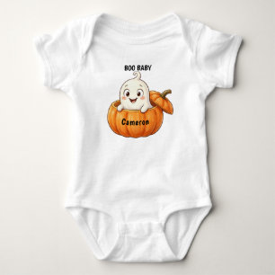 Benutzerdefiniertes erstes Halloween-Shirt für Bab Baby Strampler