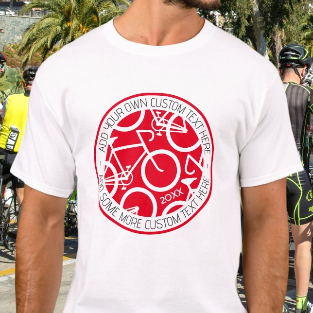 Benutzerdefiniertes Fahrrad T-Shirt (Von Creator hochgeladen)