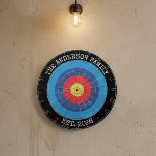 Benutzerdefiniertes Familien-Dartboard mit persona Dartscheibe