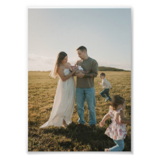 Benutzerdefiniertes Familienfoto Fotodruck