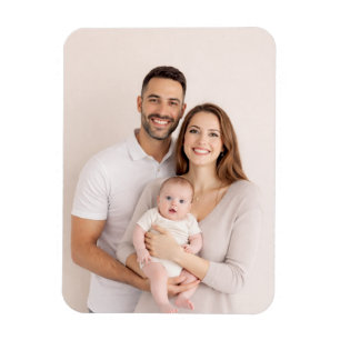 Benutzerdefiniertes Familienfoto Personalisiert Fl Magnet