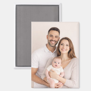 Benutzerdefiniertes Familienfoto personalisiert  Magnet