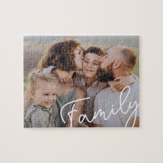 Benutzerdefiniertes Familienfoto Puzzle
