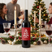 Benutzerdefiniertes Familienname-Weinlabel zu Weih