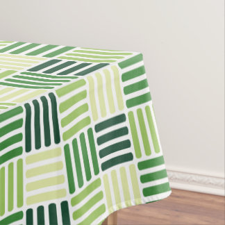Benutzerdefiniertes Farb-Boxy-Kreuzmuster Tischdecke