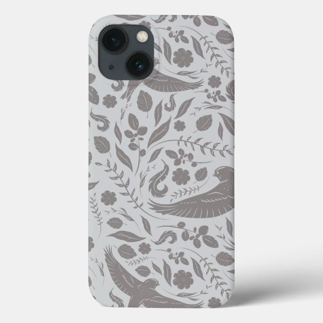 Benutzerdefiniertes Farb-Falken-Muster Case-Mate iPhone Hülle (Rückseite)