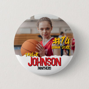 Benutzerdefiniertes Farbfoto für den Senior Night  Button