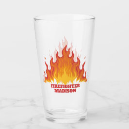 Benutzerdefiniertes Feuerwehrglas Glas
