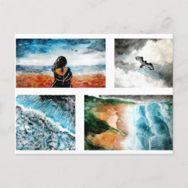 Benutzerdefiniertes Feybild Feiertagspostkarte