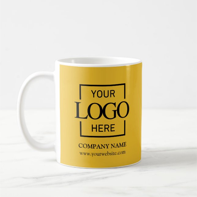 Benutzerdefiniertes Firmengeschenk mit Firmenlogo  Kaffeetasse (Links)