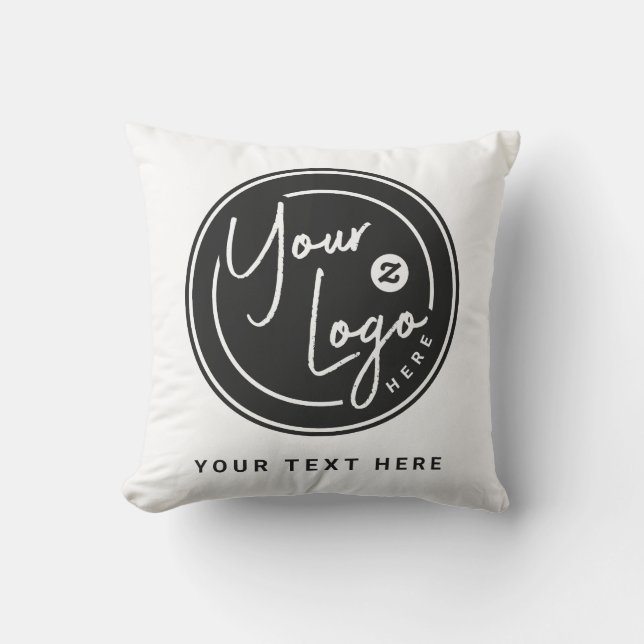 Benutzerdefiniertes Firmengeschenk mit Logo Kissen (Vorderseite)